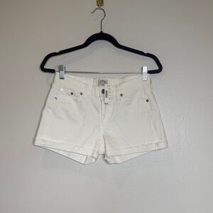 J. Crew White Jean Shorts NWT
